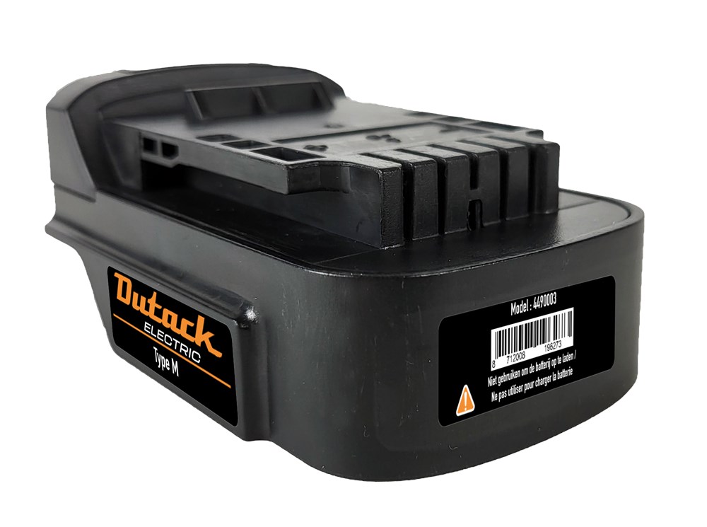 Dutack 4490003 Adapter za baterije tip M za Makita 18-voltne baterije