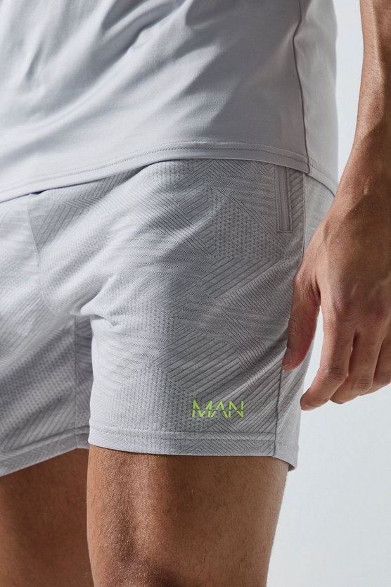 Man Active 5 Inch Jacquard Shorts