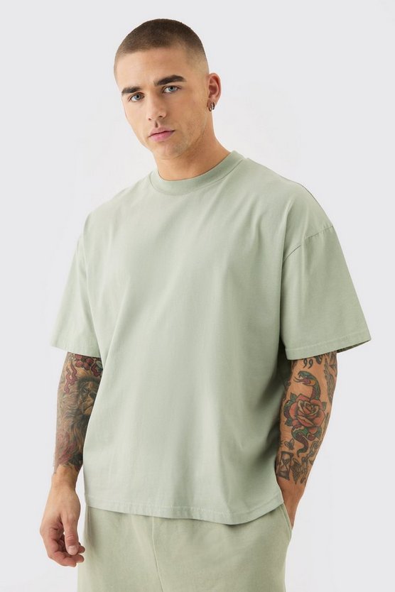 Kastiges Oversize T-Shirt & Shorts