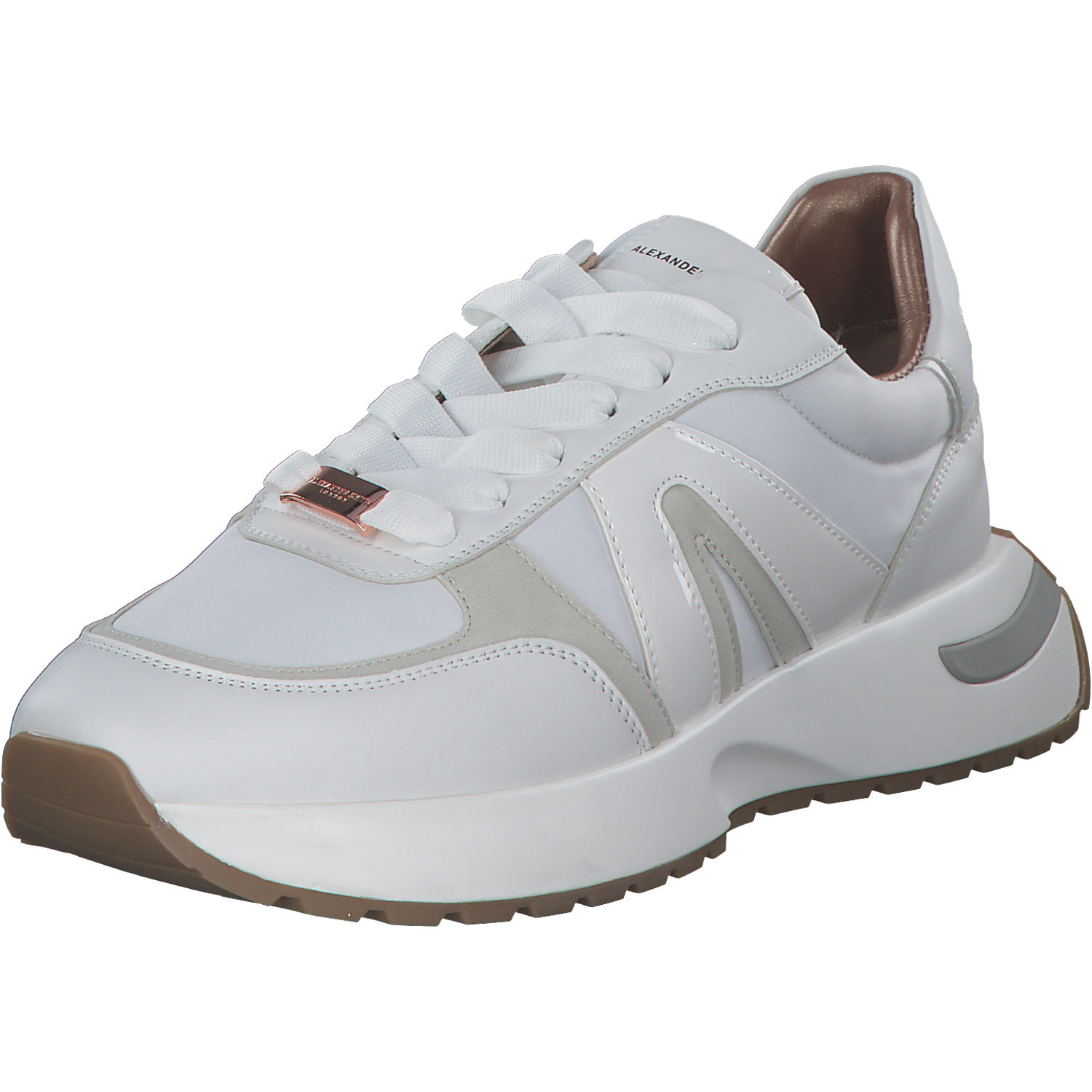 Alexander Smith Hyde AW S2D, Sneakers Low, Damen, weiss