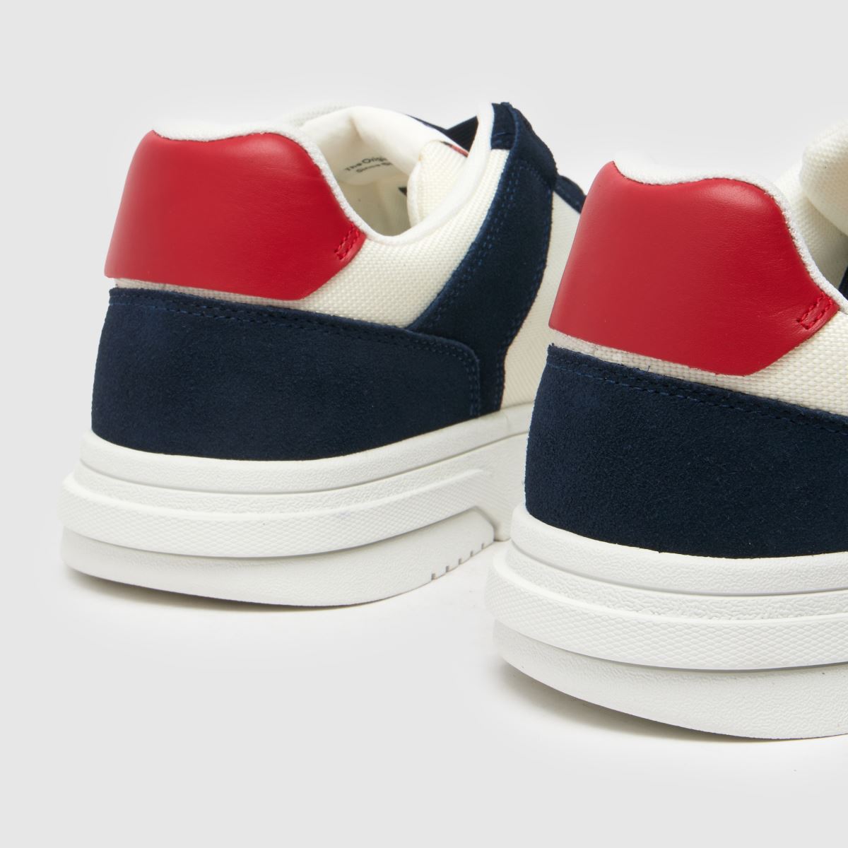 Tommy Jeans brooklyn sportcipő fehér és sötétkék színben