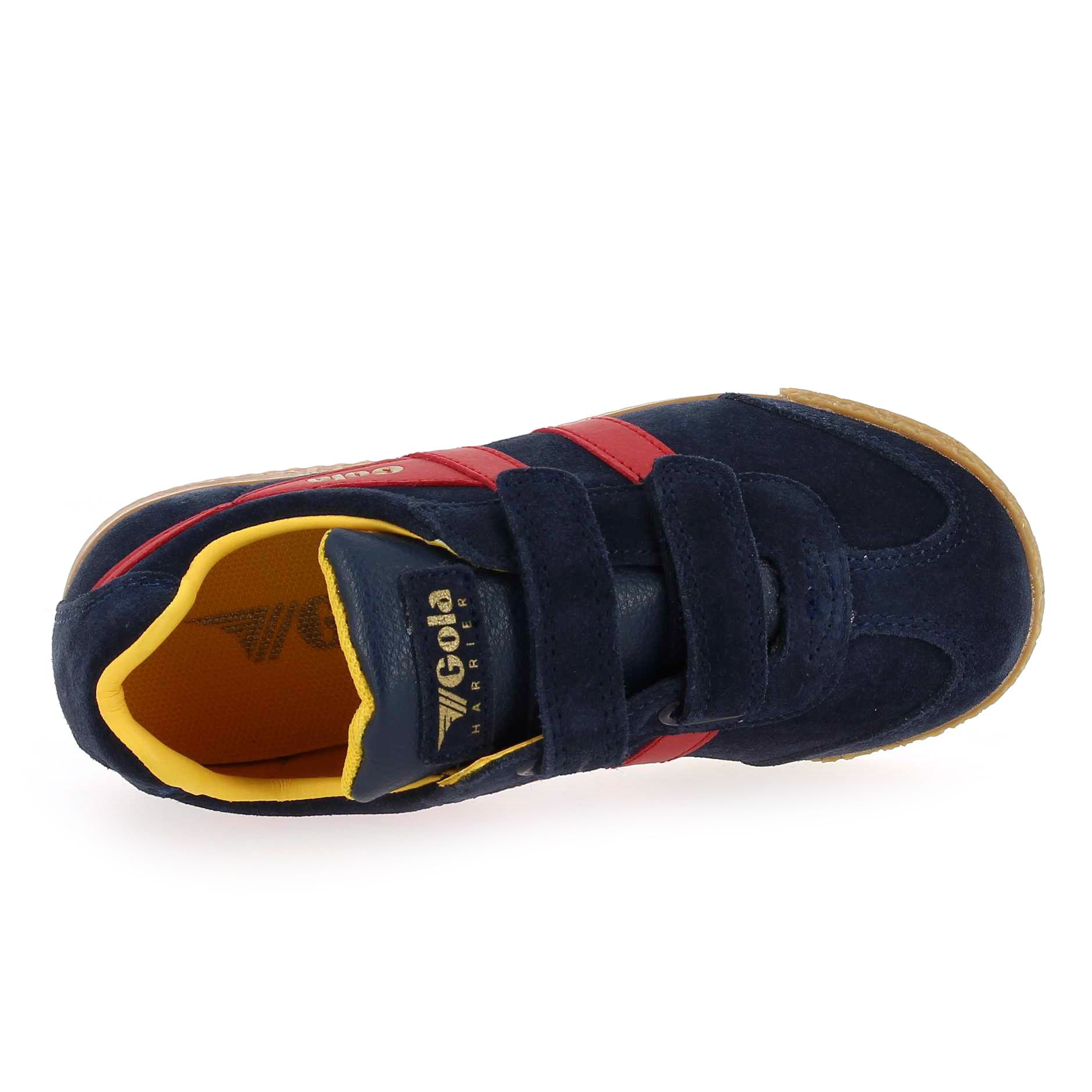 Gola  HARRIER VELCRO CKA192 - Marine Rouge