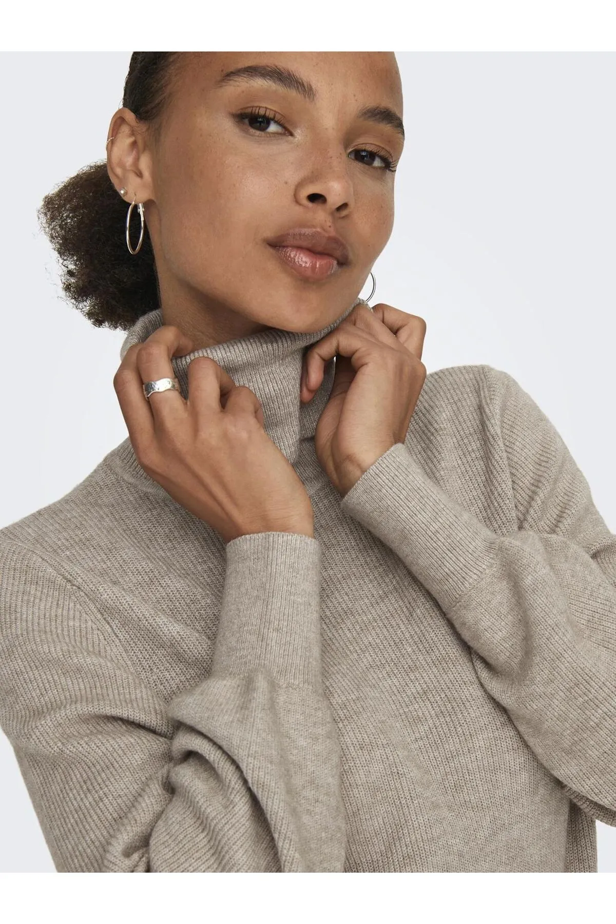 Only  Strickkleid ONLSASHA L/S ROLLNECK DRESS KNT NOOS