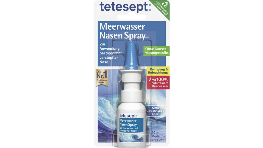 tetesept Meerwasser Nasen Spray 20 ml