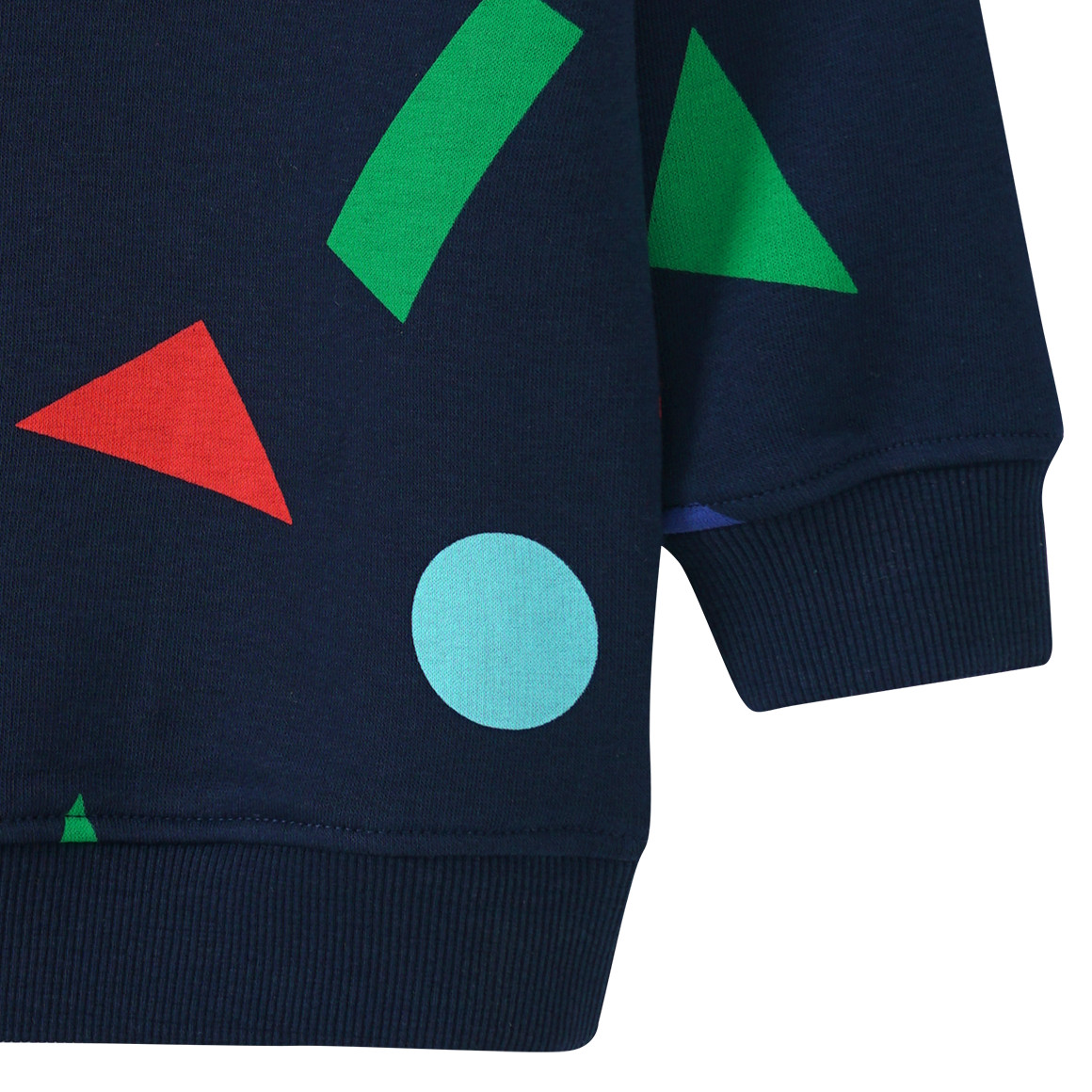 Jungen Sweatshirt mit bunten Motiven