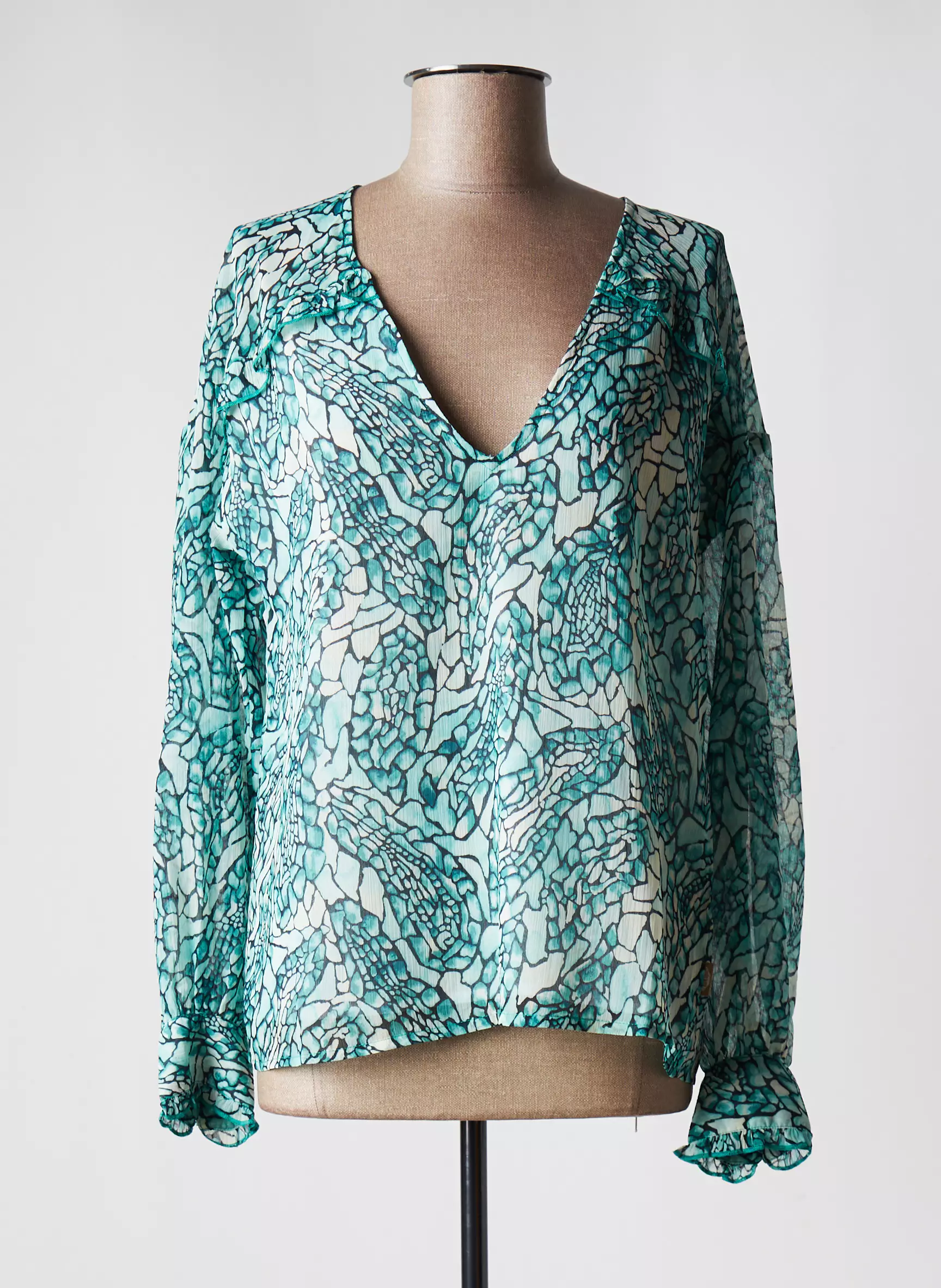 Lee Cooper Blouses Femme couleur vert