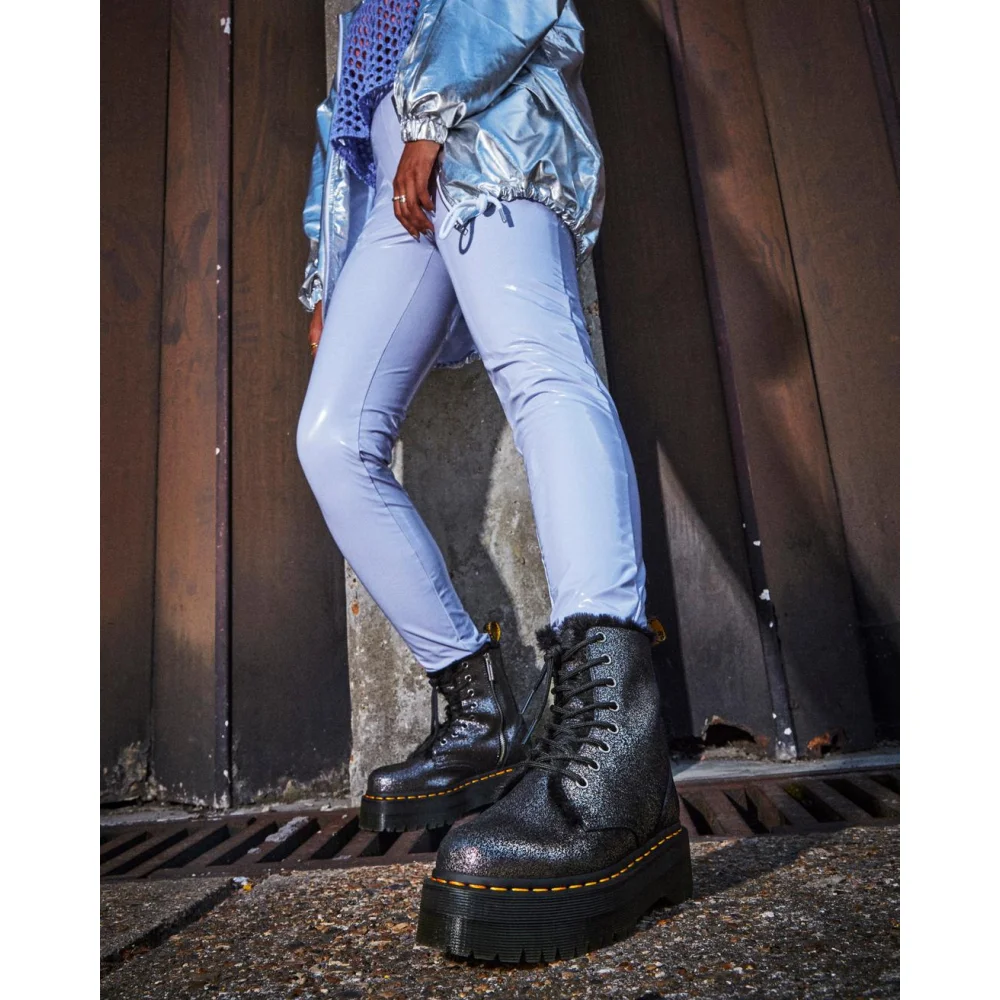 Dr. Martens Jadon Metallic 27955012 / schwarz