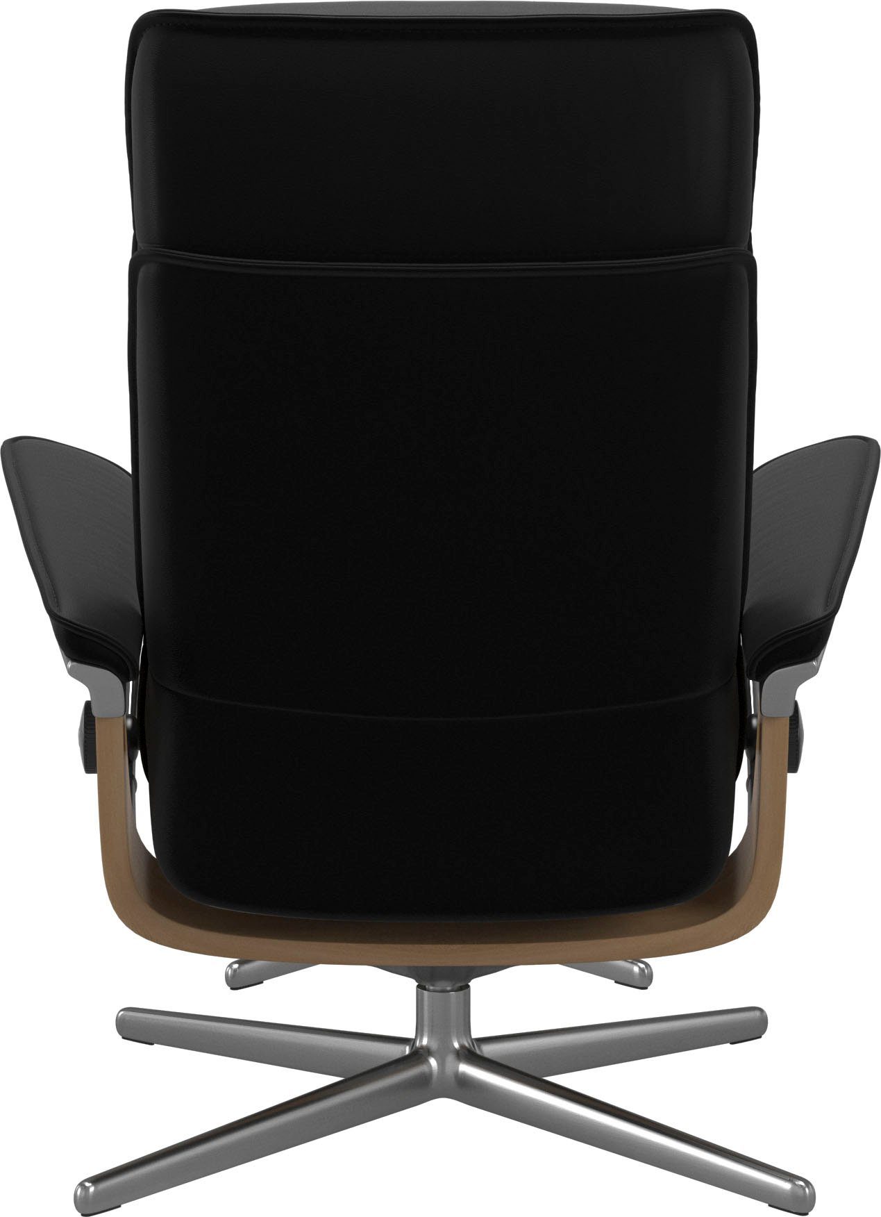 Stressless® Relaxsessel Admiral, mit Cross Base, Größe M & L, Holzakzent Eiche