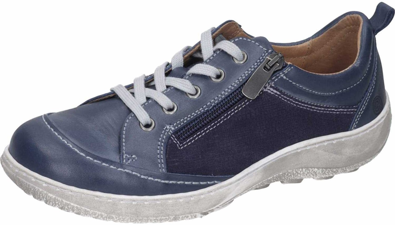 DR. BRINKMANN Komfort Schnürer blau
