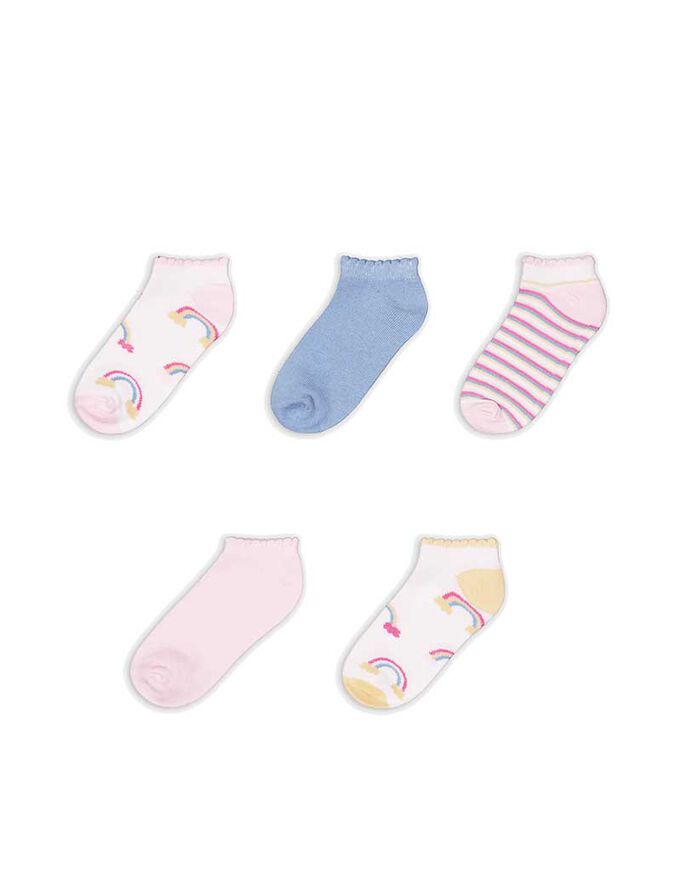 Sneakersocken - 5er-Pack