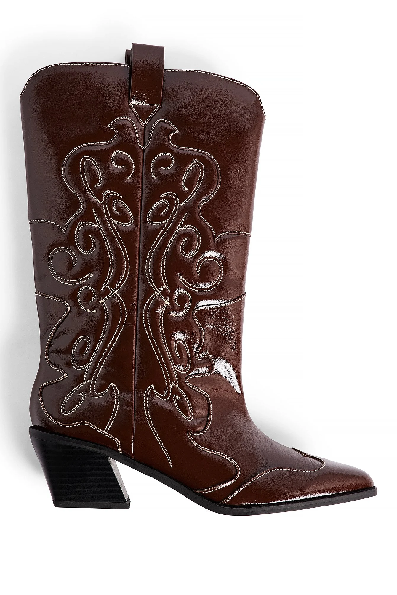 Wadenhohe Cowboy-Stiefel