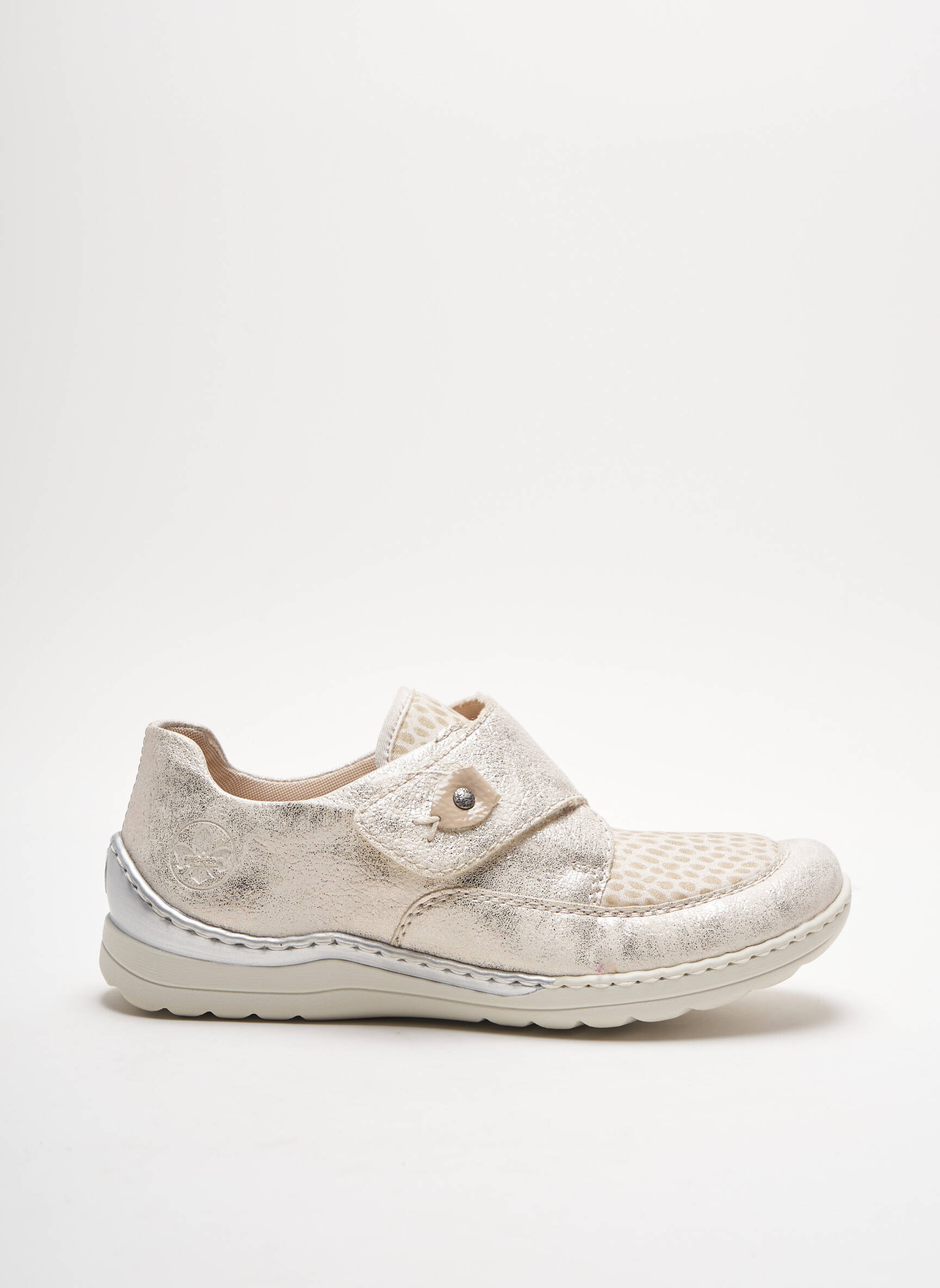 Rieker Baskets Femme couleur beige