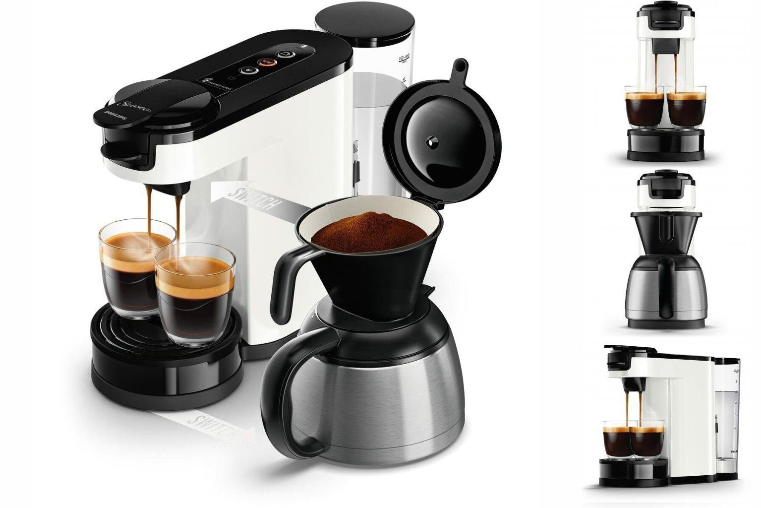 Philips Kapselmaschine Kapsel-Kaffeemaschine Philips HD659205 1450 W