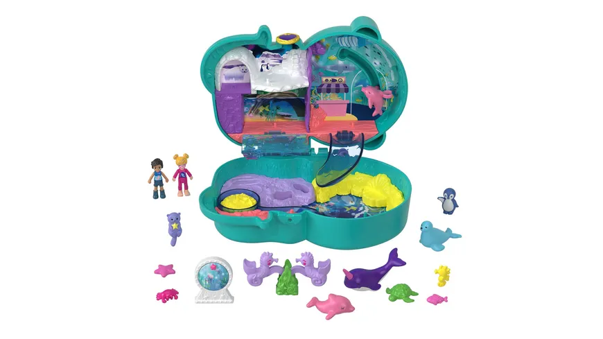 Polly Pocket Otter-Aquarium Schatulle