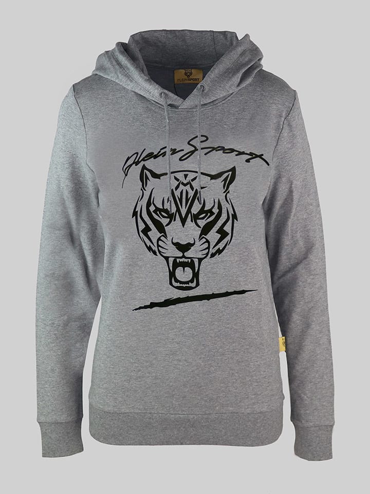 Plein Sport Hoodie in Grau günstig kaufen