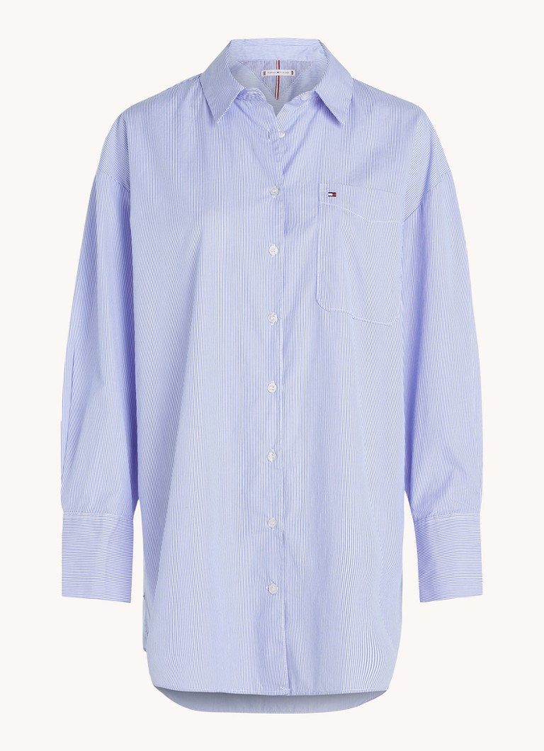 Tommy Hilfiger Striped blouse with chest pocket