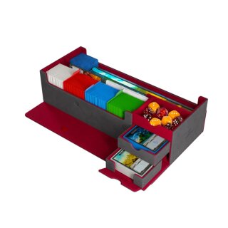 Gamegenic - Cards' Lair 1000+ PRO - Grey/Red