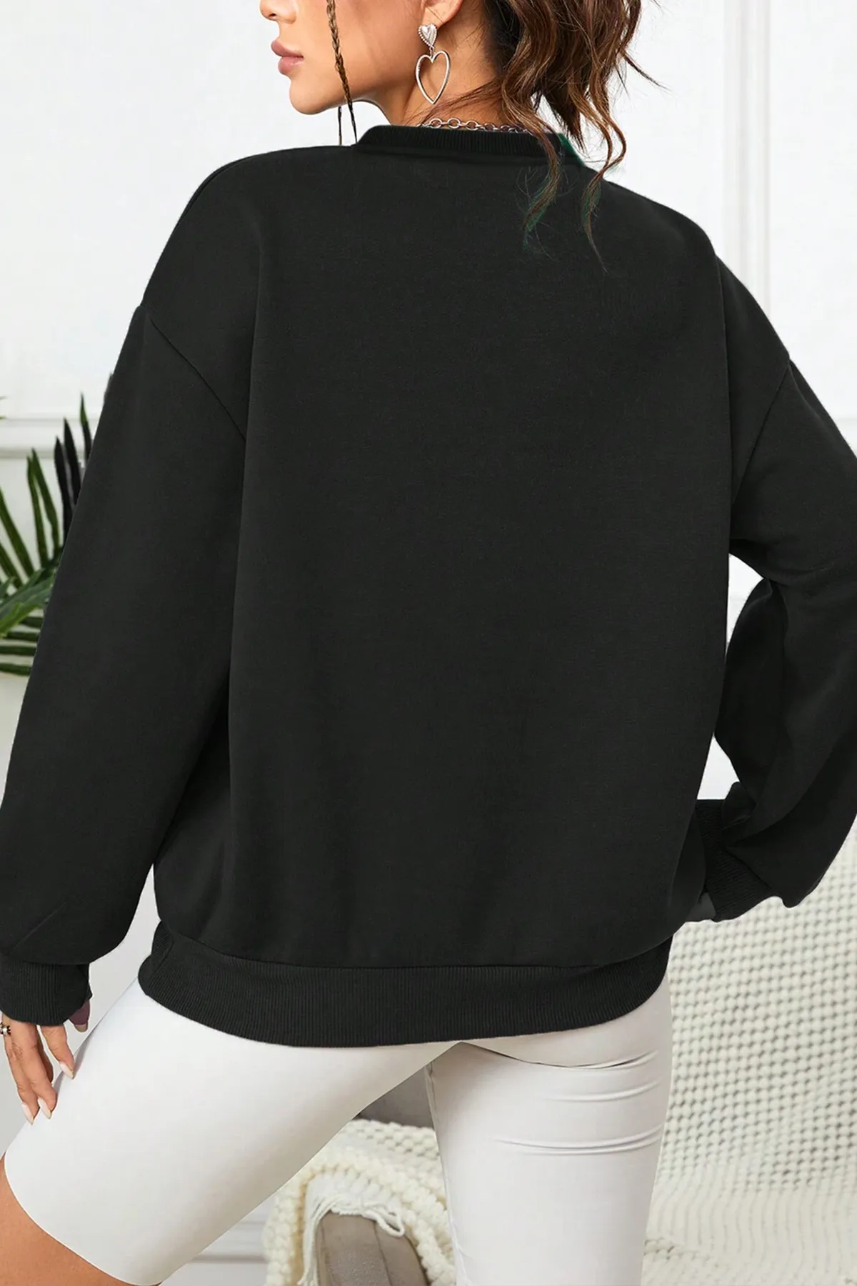 uyguntarz  Unisex-Sweatshirt mit Rundhalsausschnitt und Aufdruck „Friendly Bears“.