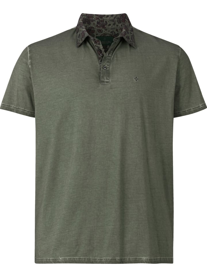 Charles Colby Poloshirt EARL KINNET in khaki günstig kaufen
