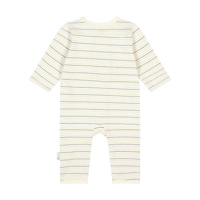 Strampler langarm, beige für Mädchen