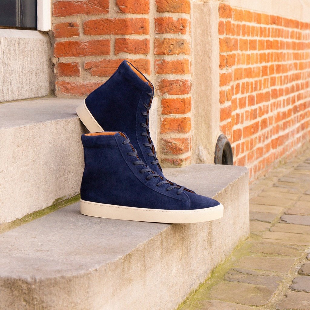 Le coureur - Bleu Ouessant