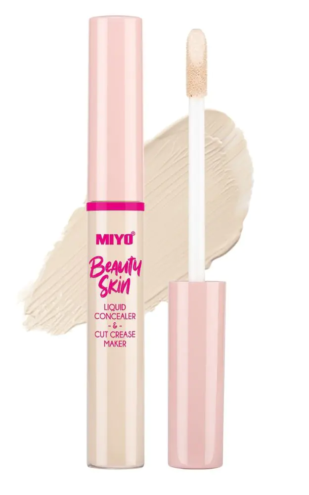 Miyo Beauty Skin Concealer Liquid And Cut Crease Maker skystas maskuoklis, 01