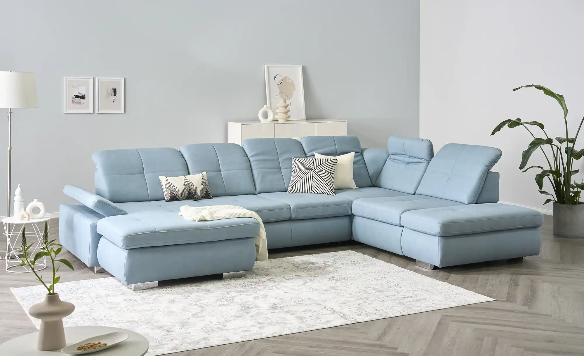 Kollektion Kraft Wohnlandschaft aus Mikrofaser Affair