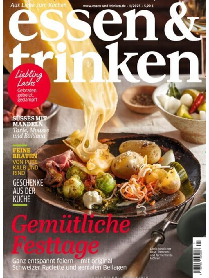 Hubert Burda Media 12 x ESSEN & TRINKEN Zeitschrift (Gutschein für Jahres Abo) günstig kaufen onesize