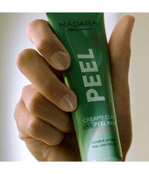 MADARA PEEL Creamy Clay AHA Peel Mask Gesichtspeeling-60 ml