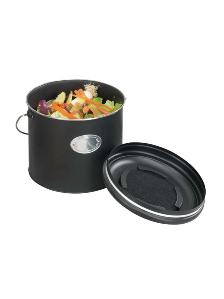 Wenko Komposteimer Mod. Nero 6 L, Komposteimer Nero 6 L in Schwarz günstig kaufen onesize