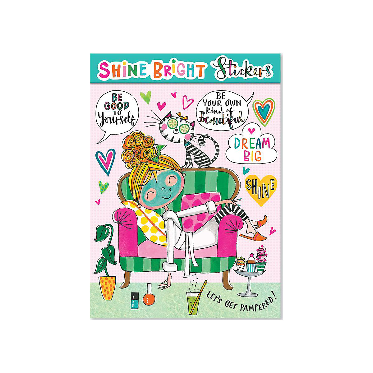 Sticker-Set Beauty inkl. 80 Sticker, 18 x 13 cm