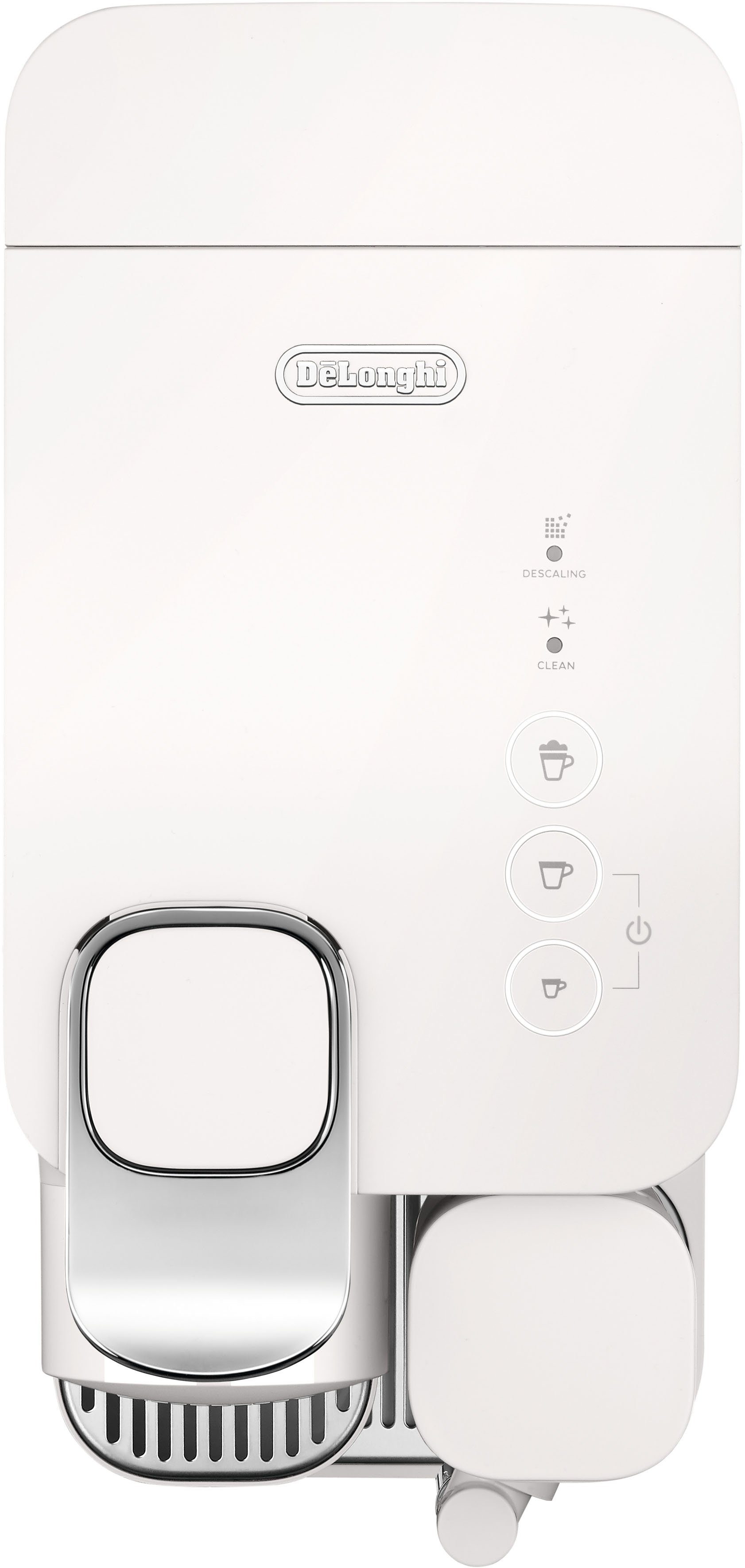 Nespresso Kapselmaschine Lattissima One EN510.W von DeLonghi, White, inkl. Willkommenspaket mit 7 Kapseln