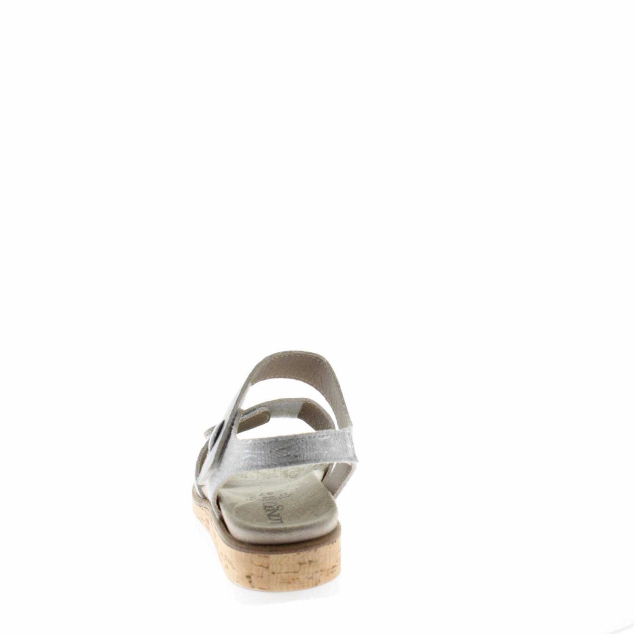 HASSIA Keilsandalen grau