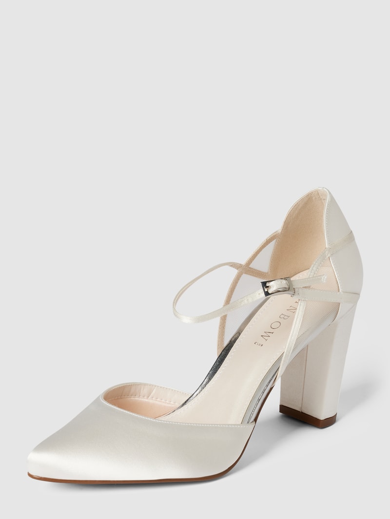Pumps mit Dornschließe Modell 'JACKI' in offwhite