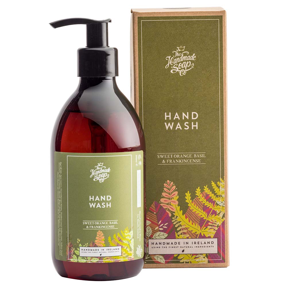 The Handmade Soap Sweet Orange, Basil & Frankinsence Seife 300 ml