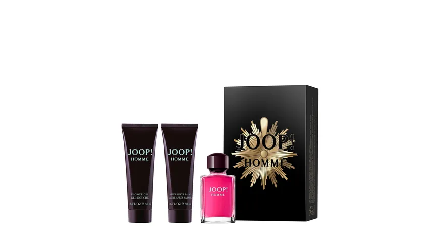 Joop! Homme Eau de Toilette, Duschgel und After Shave Balsam Geschenkpackung