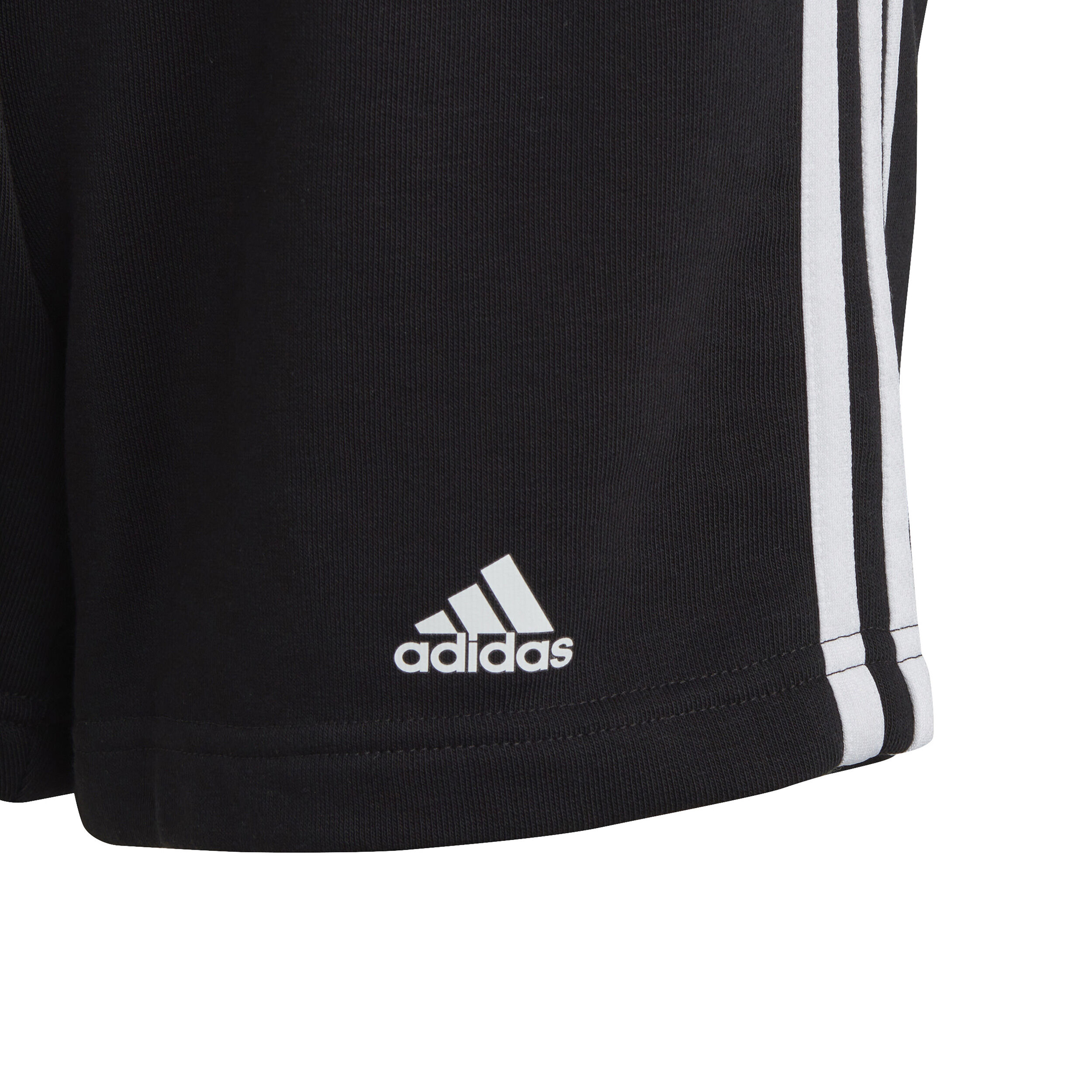 3-Stripes Shorts Mädchen - Schwarz, Weiß