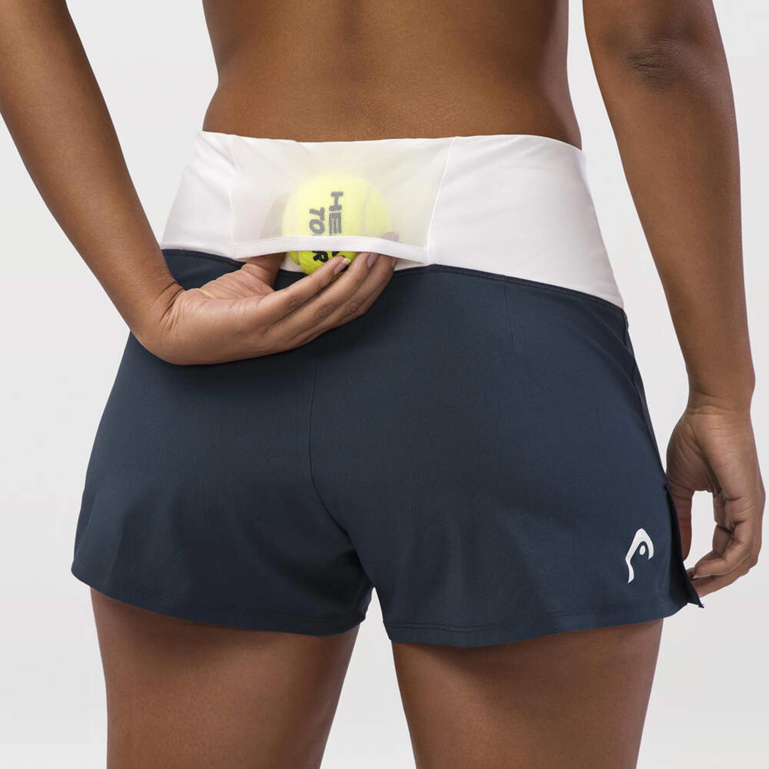 Dynamic Shorts Damen - Dunkelblau, Weiß
