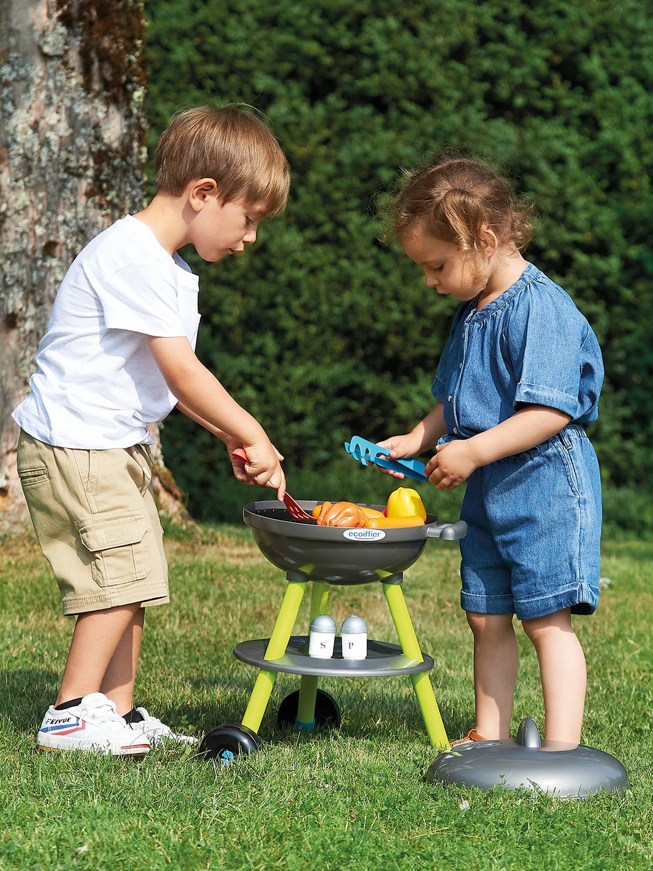 Ecoiffier Spiel-Holzkohlegrill ECOIFFIER - mehrfarbig