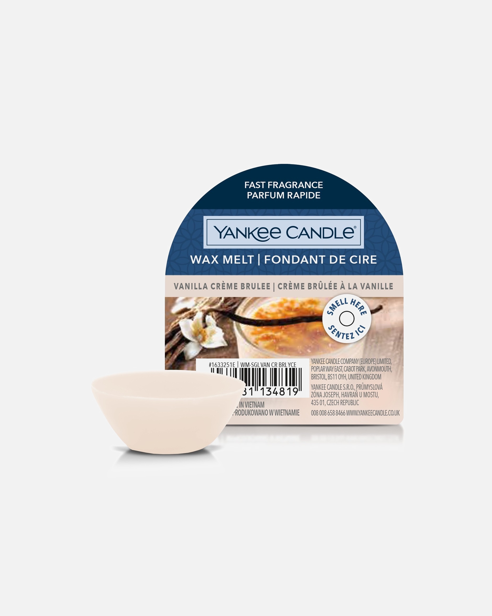 YANKEE SVJEĆA Vanilija Crème Brûlée Fondants
