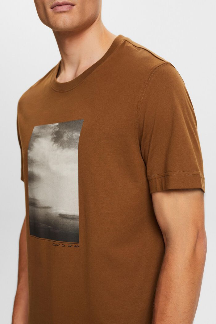 T-Shirt aus Bio-Baumwolle mit Print
