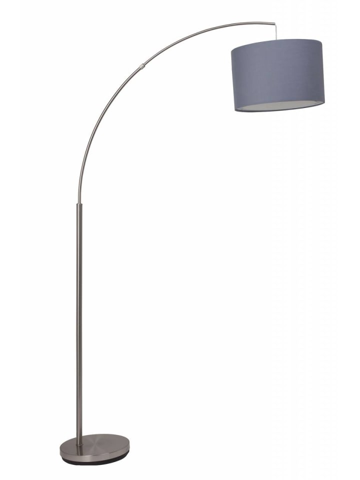 Brilliant Bogenstandleuchte 1,8m Clarie ⌀ 36 cm in eisen/grau günstig kaufen onesize