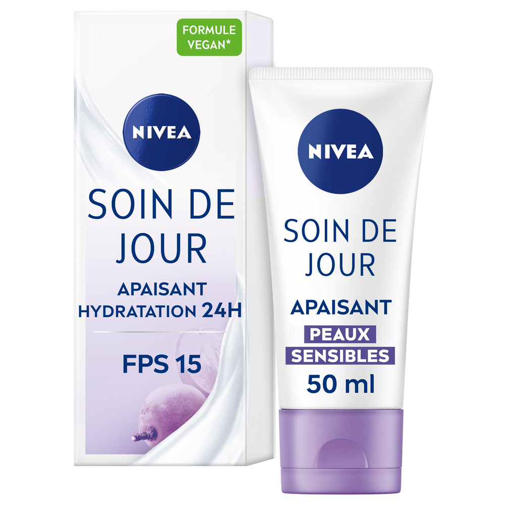 nivea ESSENTIALS - Crème de jour Sensitive Soin visage hydratante