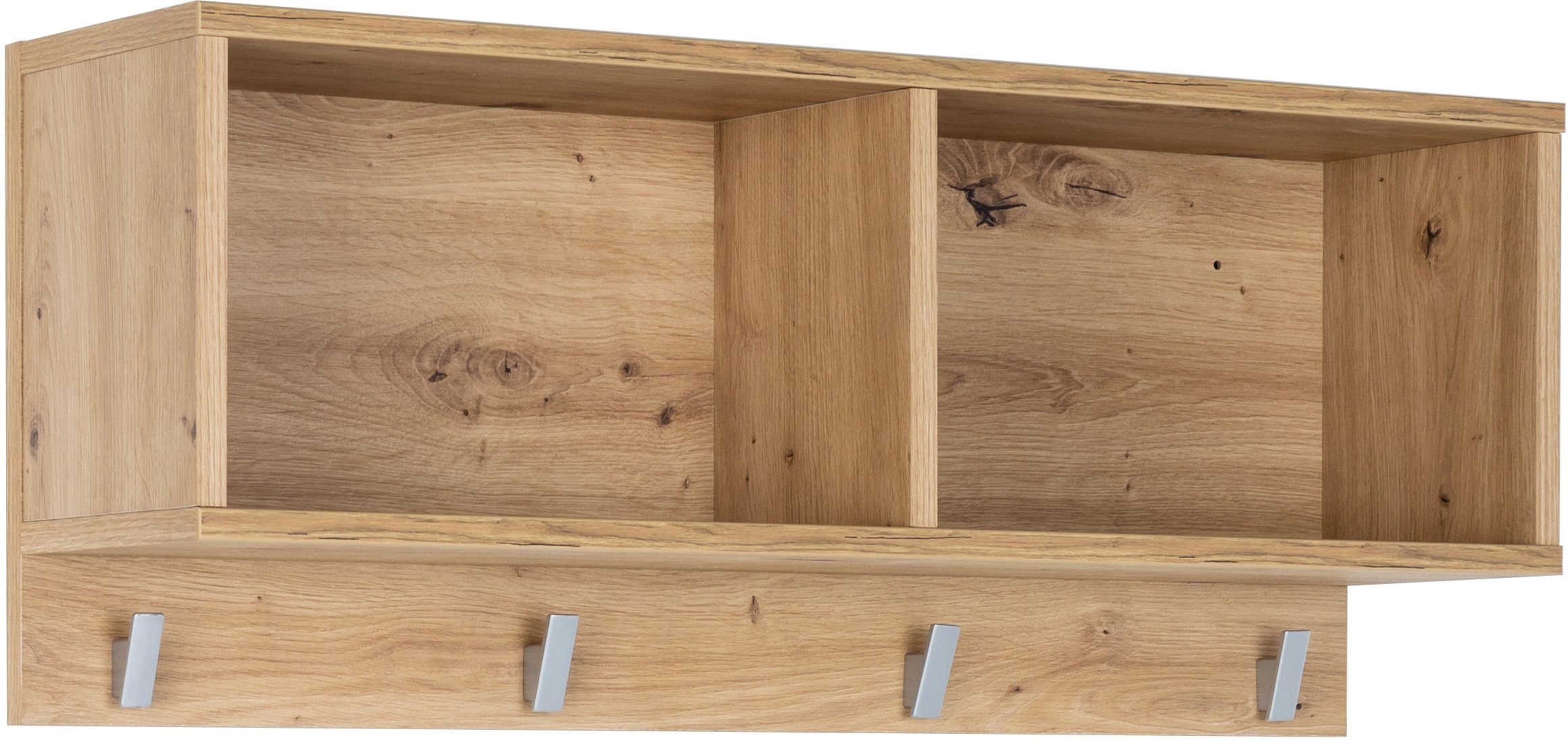 Lüttenhütt Kinderregal Fenne, mit Garderobenhaken; Made in Germany