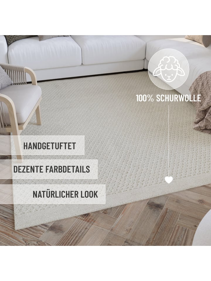 Wecon Home Läufer Hamptons THIRTYEIGHT in creme weiß günstig kaufen