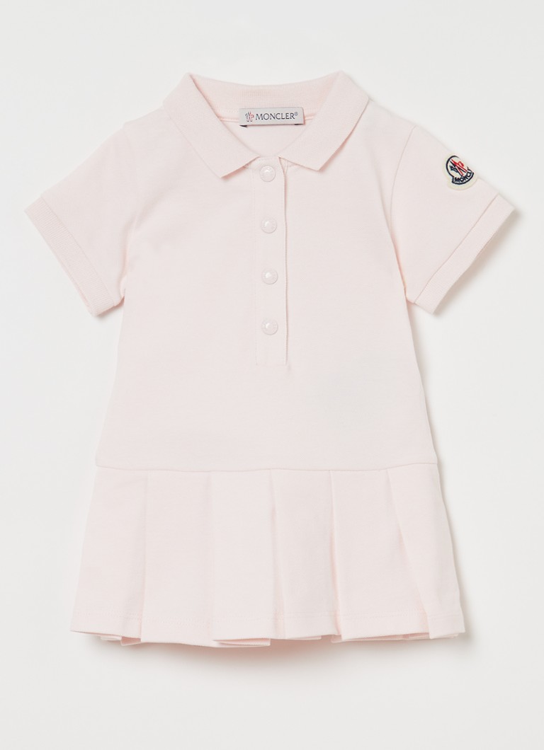 Moncler polo kleita no pikē kokvilnas