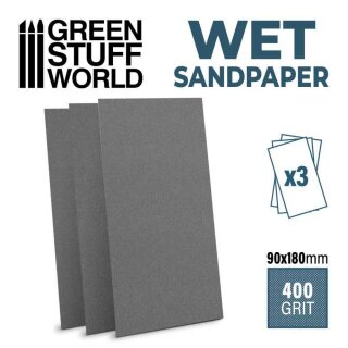 Nassschleifpapier 180x90mm - 400 Körnung