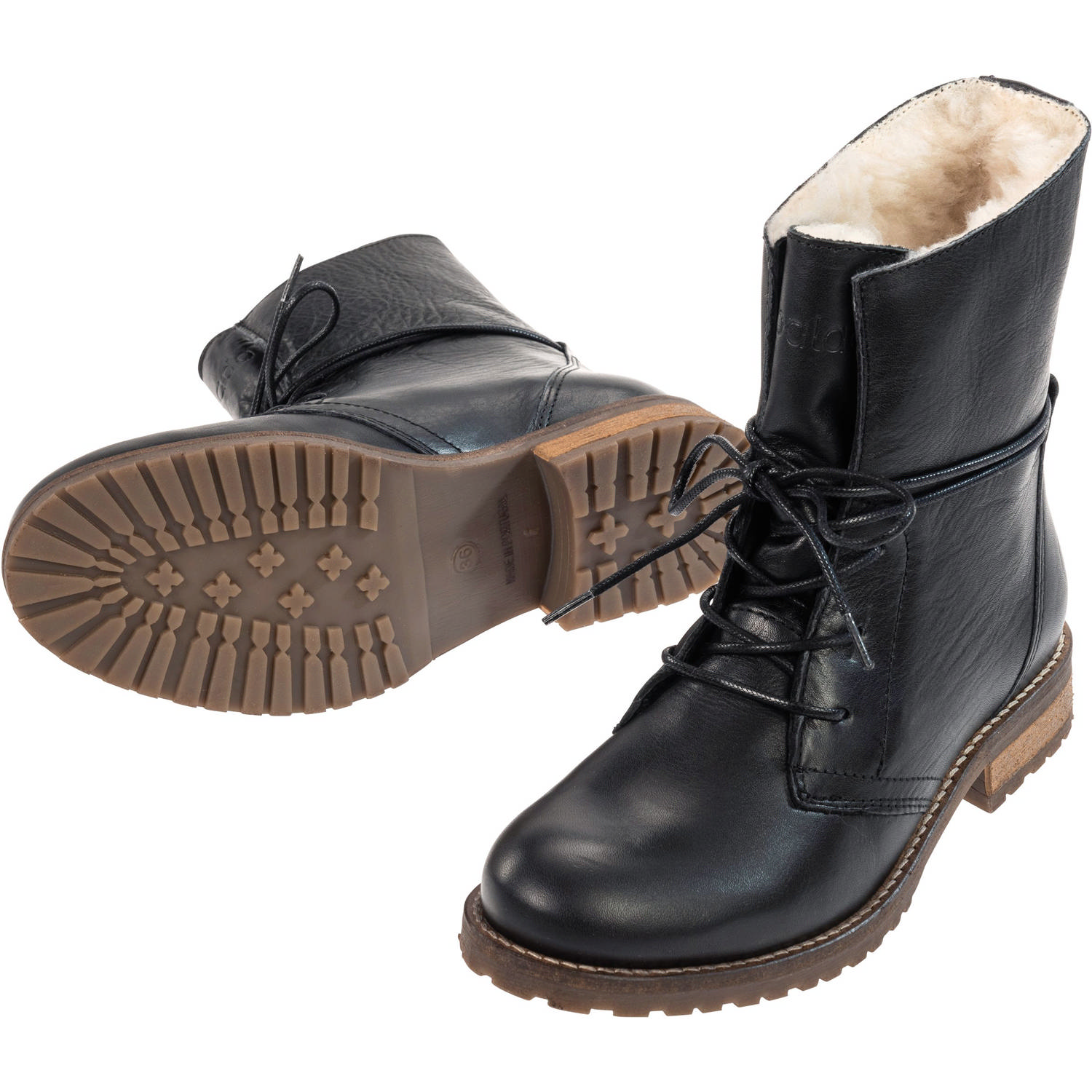 Palado Kasos, Schnürstiefel, Damen, Christie Schwarz