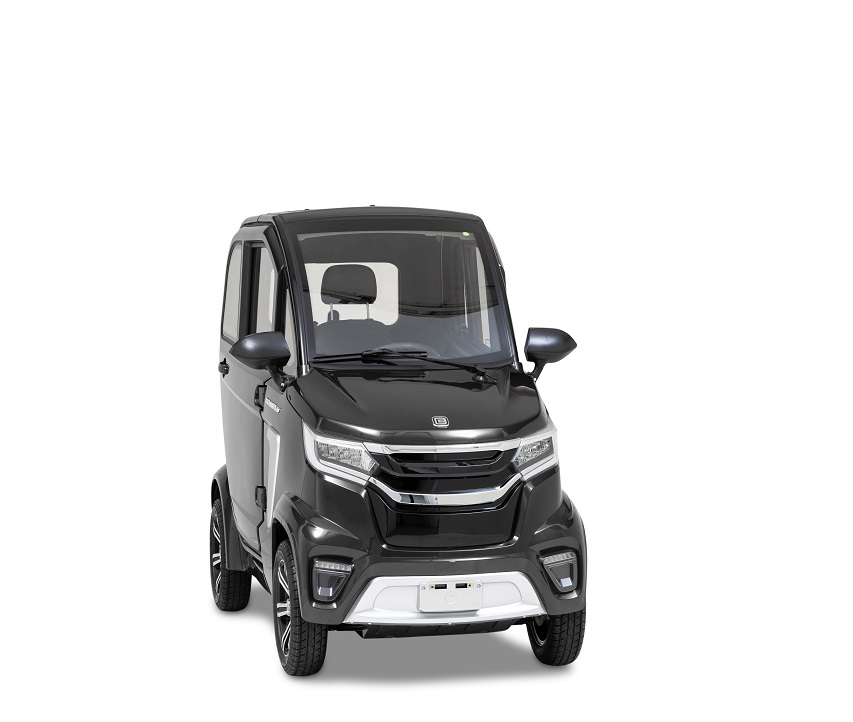 Econelo Elektro Kabinenroller Nelo 4.1 45 km/h schwarz