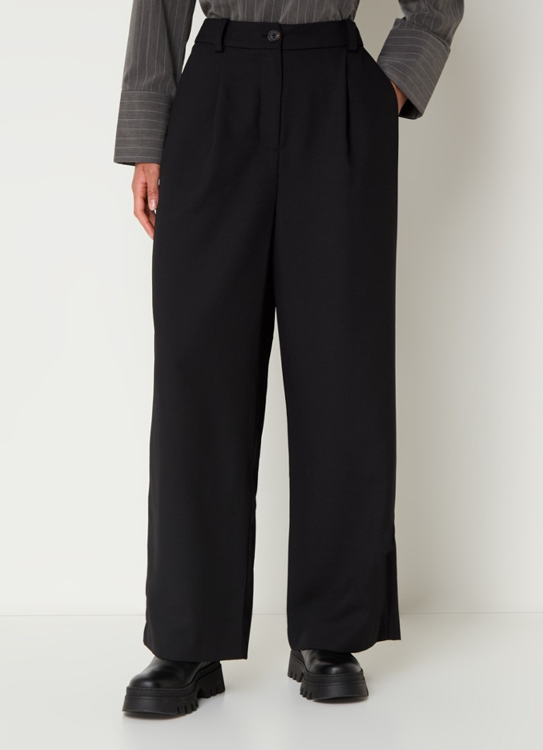Pantaloni a vita alta e gamba larga con tasche laterali di Modström Gale.